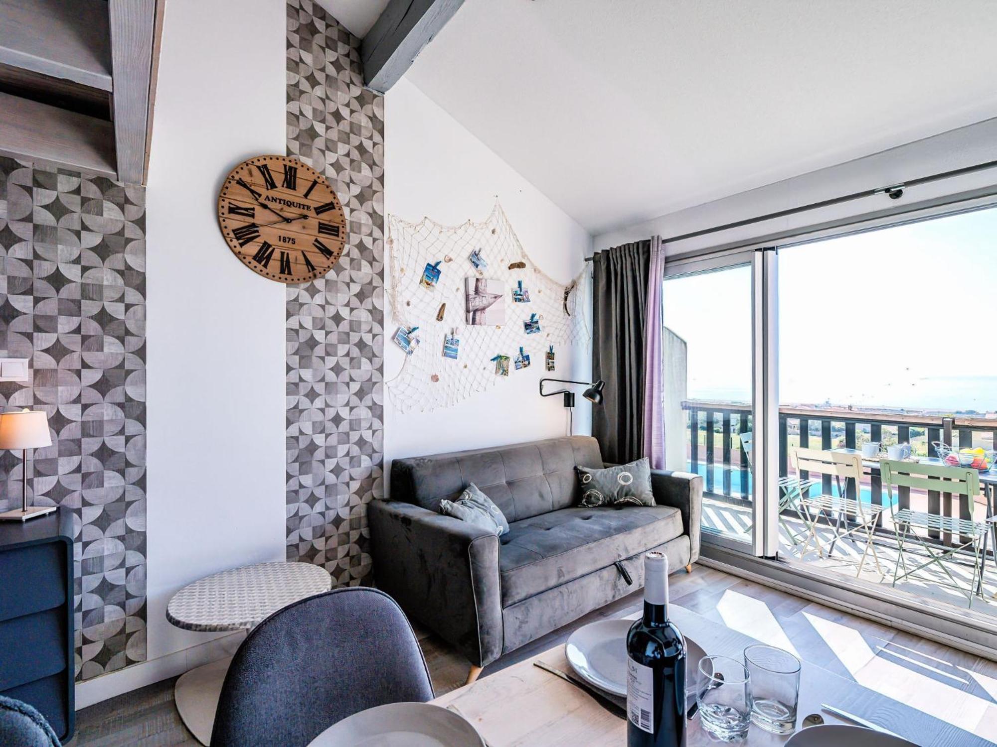 Apartment Les Eaux Vives 1 & 2-2 By Interhome Saint-Pierre-la-Mer  Eksteriør bilde